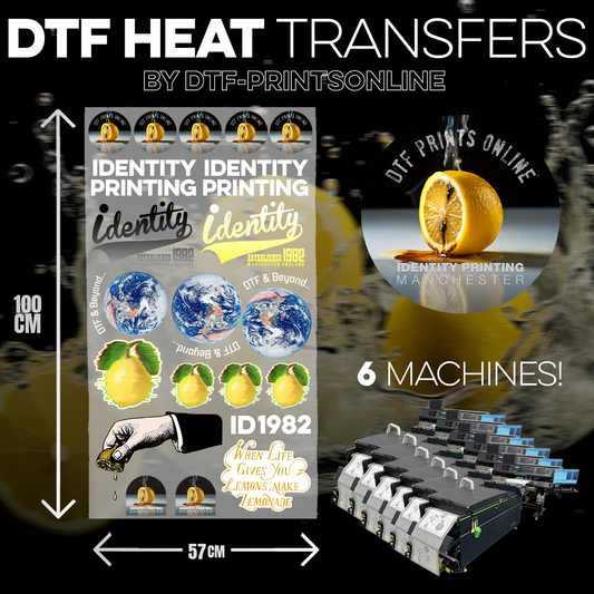 Custom DTF Heat Transfers Gang Sheet