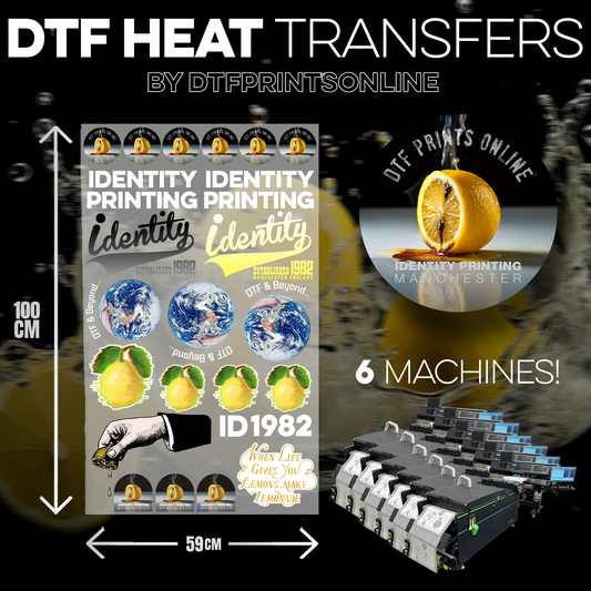Custom DTF Heat Transfers Gang Sheet